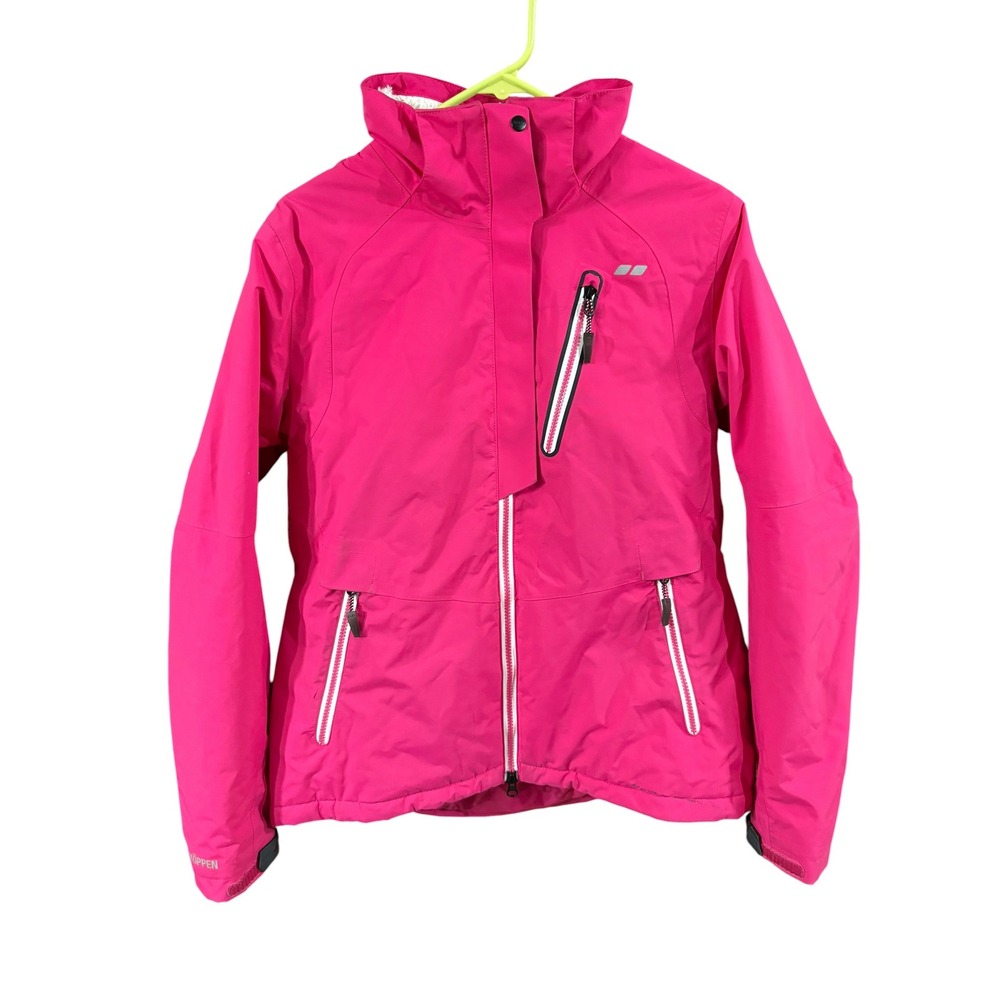 Koppen‎ Womens Medium Pink Insulated Ski Jacket Hooded Technical Winter Coat